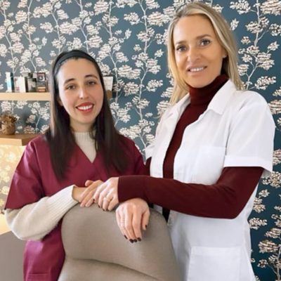 Gaelle Caledit et Victoria - Thérapeute Addict Solution - Acupuncture Aix-en-Provence - auriculothérapie laser